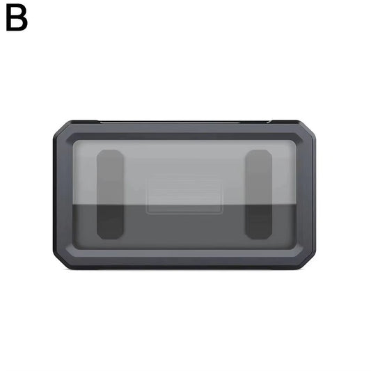 1Pc Waterproof Wall Mounted Phone Case No-Trace Hanging Phone Box Bathroom Sealed Holder Wall Hanging Mobile Phone Storage