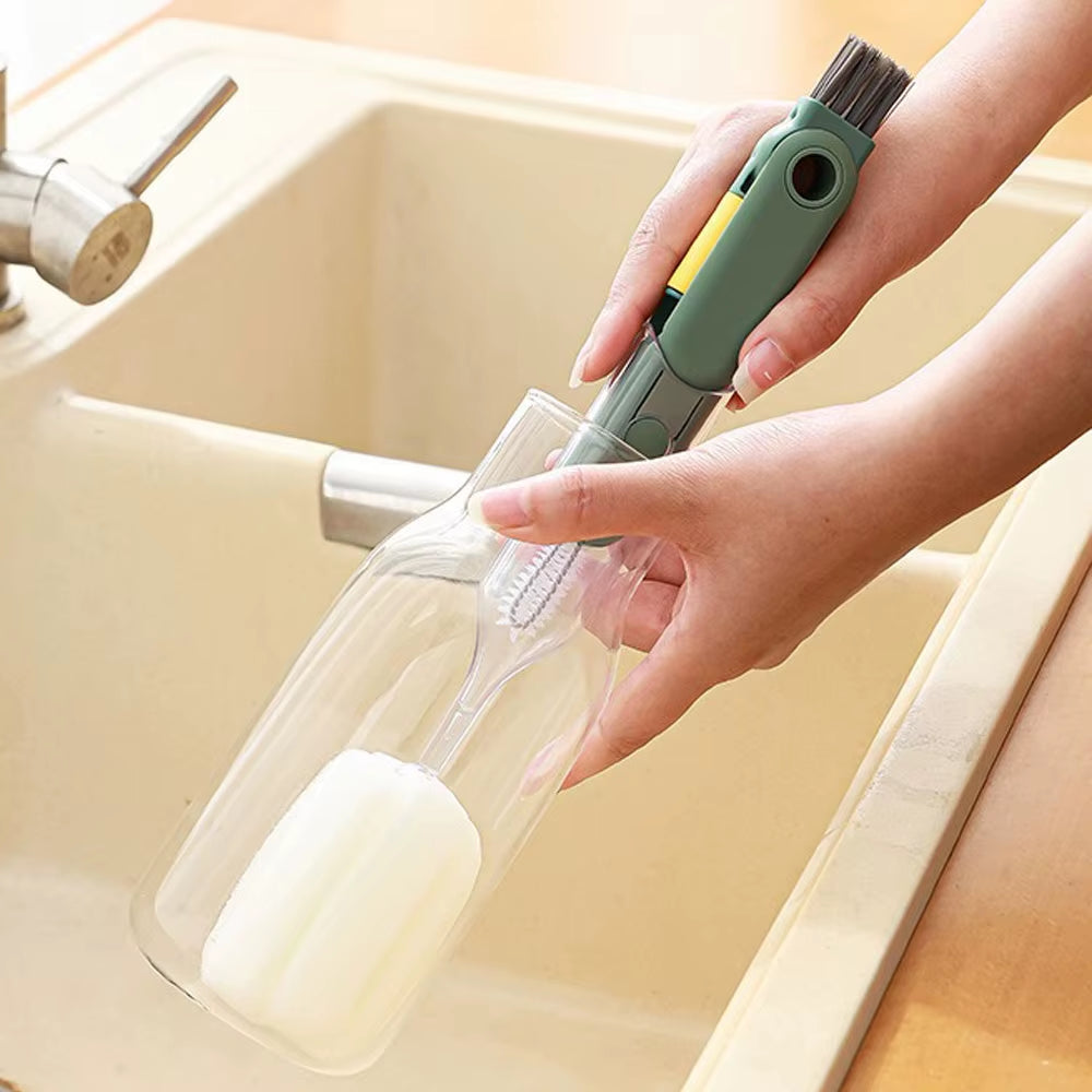 Multi Functional Cup Foam Sponge Brush Cleaner Water Milk Bottle Coffe Tea Red Wine Glass Cup Home Cleaning Kitchen Tools