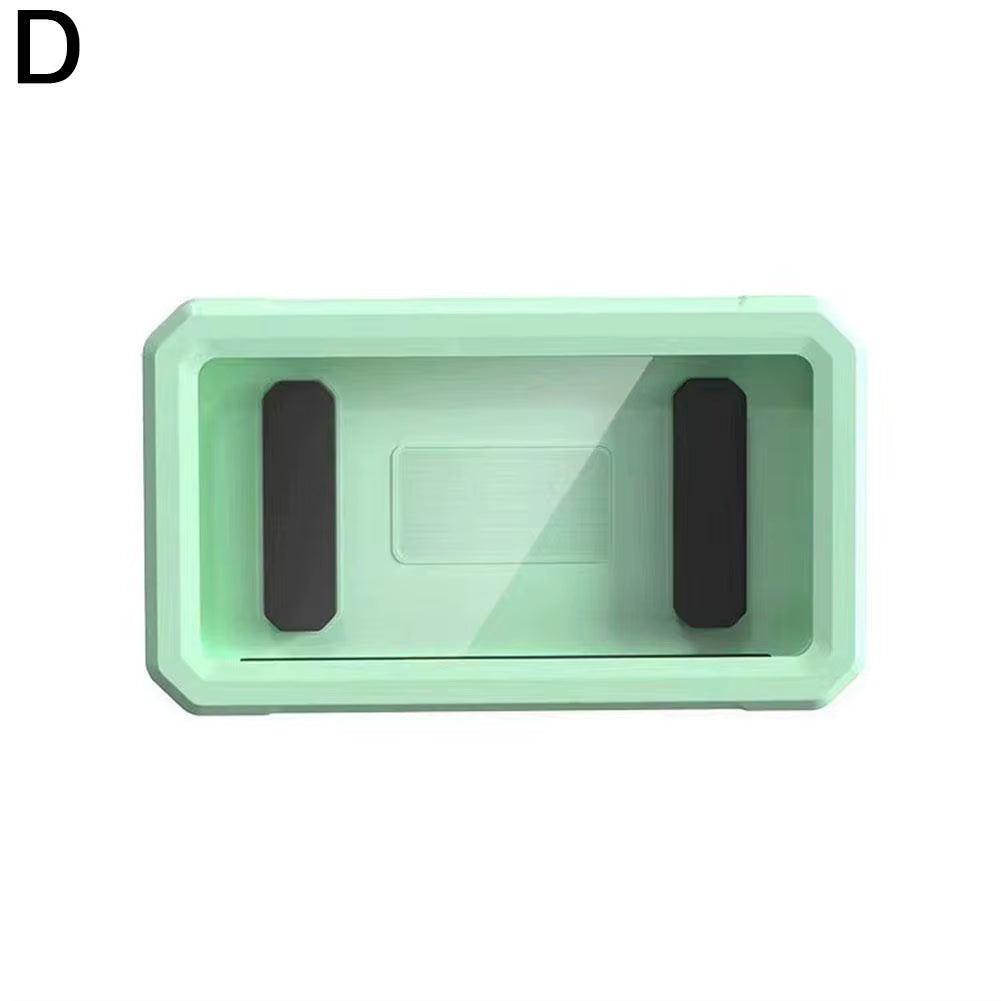 1Pc Waterproof Wall Mounted Phone Case No-Trace Hanging Phone Box Bathroom Sealed Holder Wall Hanging Mobile Phone Storage